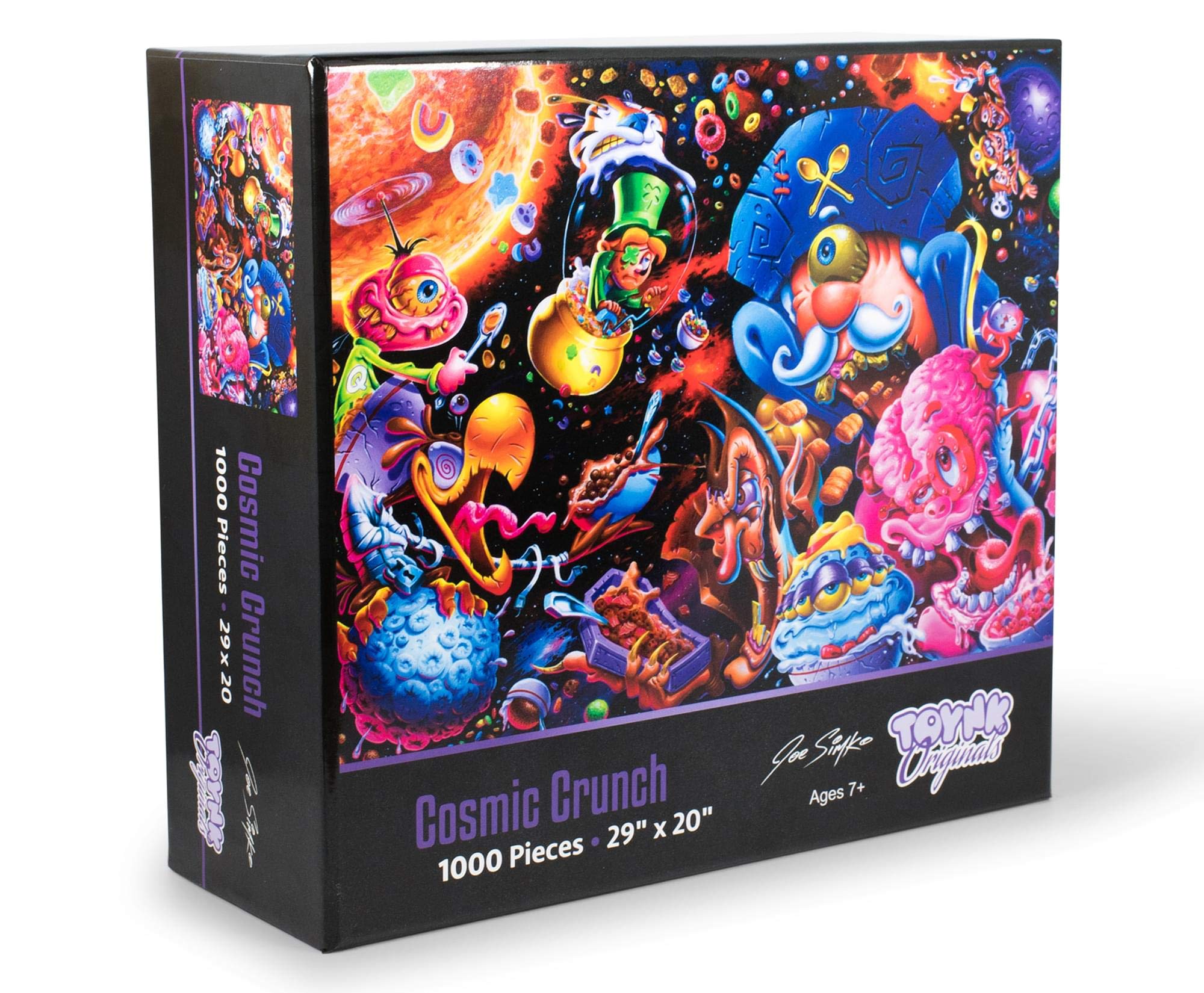 Amazon.com: Cosmic Crunch Breakfast Cereal Monster Puzzle By Joe